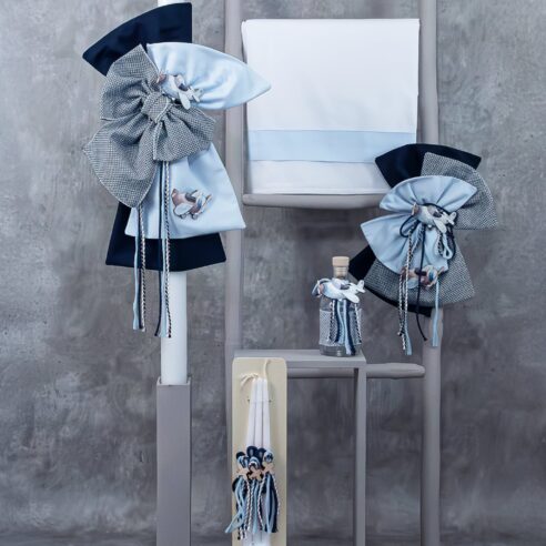 Χειροποίητο Σετ βάπτισης για Αγόρι Αεροπλάνο